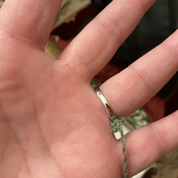 Sterling Silver 925 SAPPHIRE Ring New Size: US 8 3/4 - Picture 7 of 10